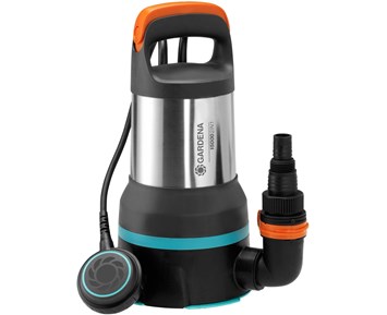 Gardena Spillvattenpump 15000 for rent og skittent vann