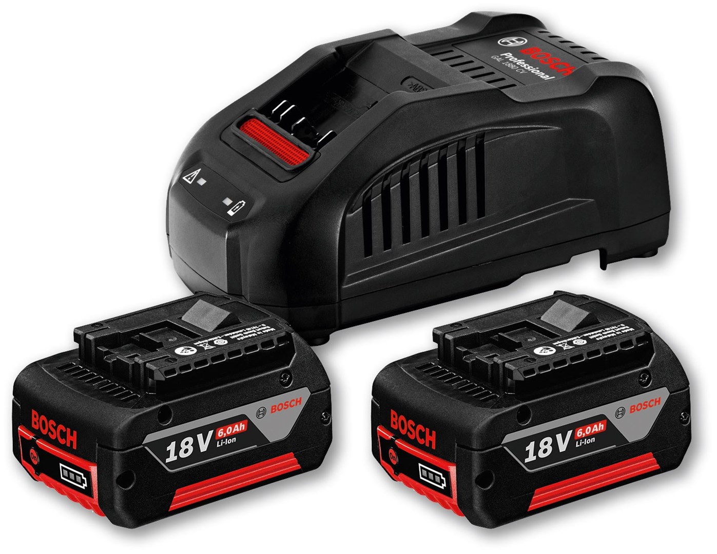 Bosch Professional Bosch Starter set 2 x GBA 18V 6.0 Ah + GAL 1880 CV ...