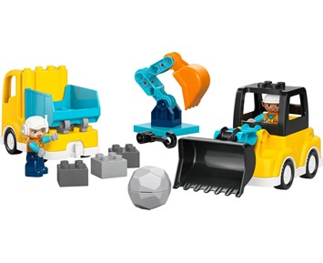 Lego DUPLO Town 3 i 1 Anleggskjøretøy 10475 4