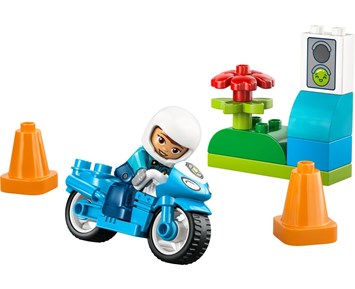 Lego DUPLO Town Blå politimotorsykkel 10471 4