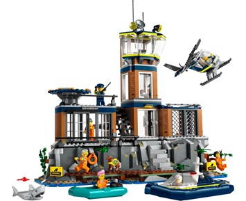 Lego City Police Politiets fengselsøy 60419 3