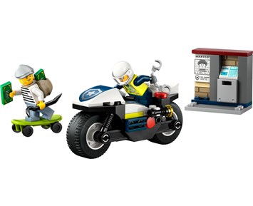 LEGO City 60455 Police Chase Motorcycle Building Set 3