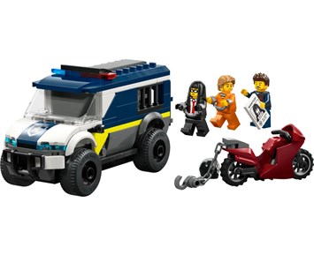Lego City Politibil for fangetransport 60479 4