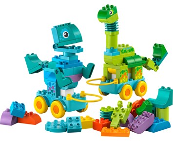 Lego DUPLO Town 3-i-1 Dinosaurer på hjul 10451 3