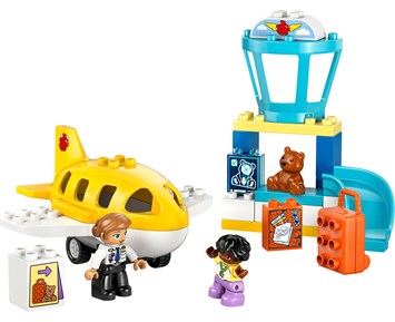 Lego DUPLO Town På flyplassen for første gang 10443 4