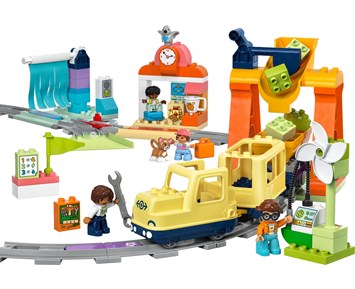 Lego DUPLO Town Stort, interaktivt lokaltog 10428 9