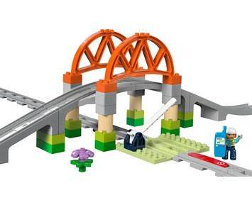 LEGO DUPLO Town Tågbro och spår – Expansionsset 10426 5