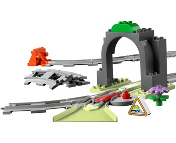 Lego DUPLO Town Utvidelsessett med togtunnel og skinner 10425 5