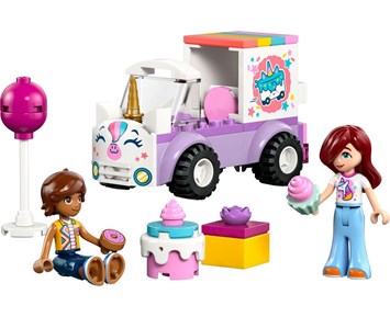 Lego Friends Kakebil med enhjørningdekor 42675 4