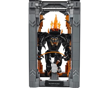 Lego Icons Ringenes herre: Balrog-bokstøtte 10367 4