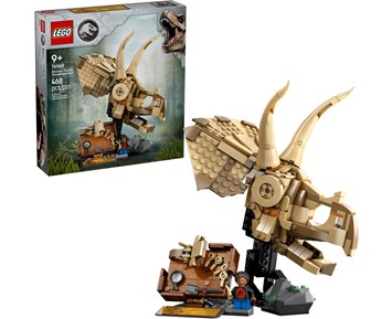 Lego Jurassic World Dinosaurfossiler: triceratops-hodeskalle 76969 9