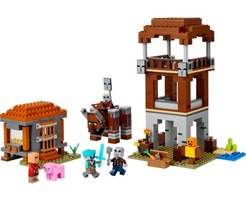 Lego Minecraft Røvernes utpost og olmt beist 21278 4