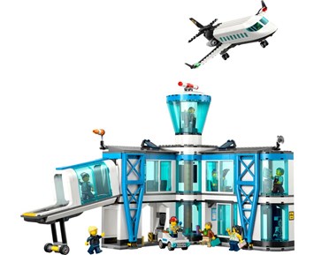 Lego City Flyplass og fly 60502 4