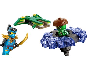 Lego Ninjago Nya mot Mutasjonsmonster-spinner 71849 4