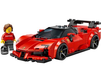 LEGO Speed Champions Ferrari SF90 XX Stradale Racing Car Multicolor 3