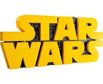 Lego Star Wars Klossebygd Star Wars logo 75408 4