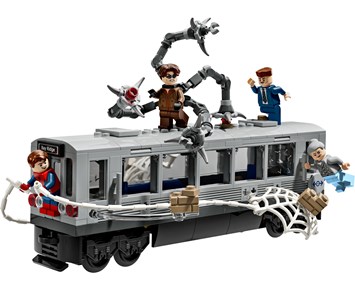 Lego Marvel Super Heroes 76321 Spider-Man and Doctor Octopus Train Scene 5