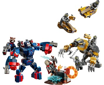 Lego 76322 Avengers Endgame Thor vs Chitauri Building Set 4