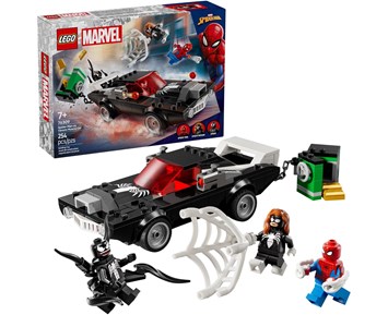 Lego Super Heroes Spider-Man mot Venom med muskelbil 76309 4