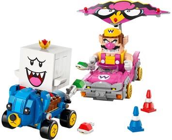 Lego Super Mario Mario Kart – Wario og King Boo 72038 4