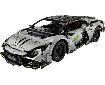 Lego Technic Lamborghini Revuelto (Set 42214) – Remote-Controlled Super Sports Car with Lights, Steering & Rechargeable Battery Hub, New(Box Damaged) 4