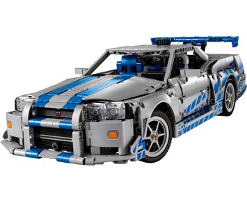 LEGO Technic 42210 Nissan Skyline GT-R R34 Multi-color 4