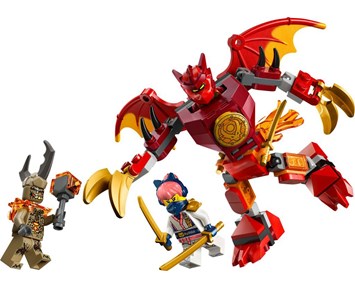 Lego Ninjago Stridspakke med Kais dragerobot 71851 4