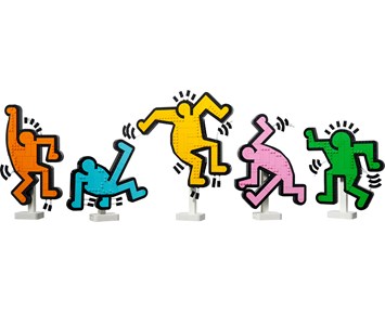 LEGO Art 31216 Keith Haring Dancing Figurines 4