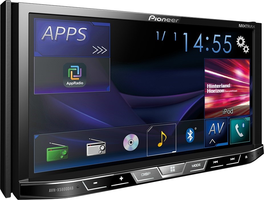 Pioneer AVHX5800DAB Multimedia bilstereo med DAB+ og 7" skjerm