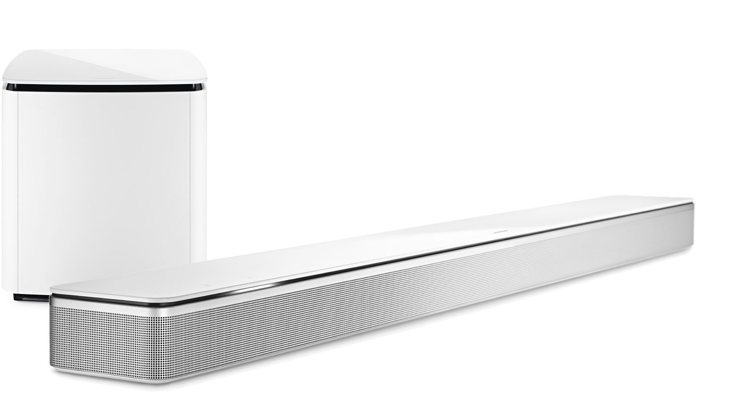 Bose Soundbar 700 + Bass Module 700 White Bose Soundbar og Bass
