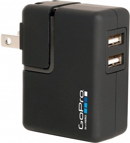 GoPro Wall Charger Lader US, UK, EU og AU til GoPro
