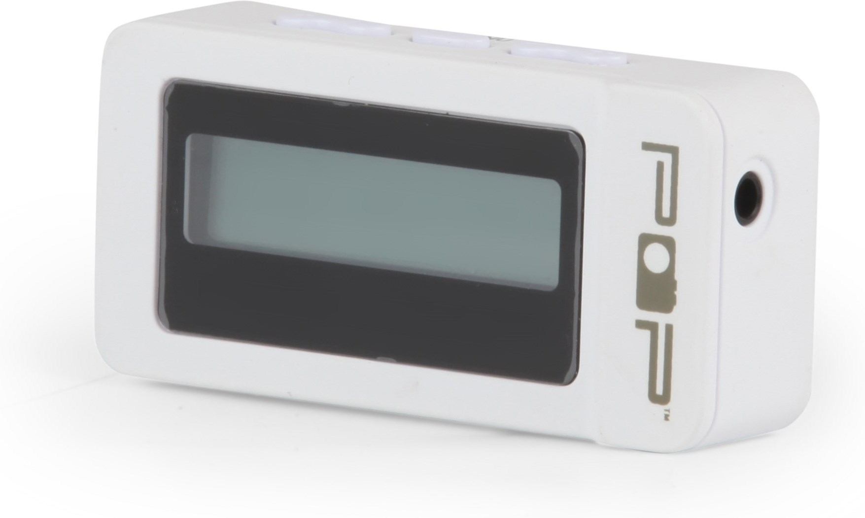 POP nano White Bærbar DAB+ radio som får plass i lommen