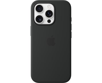Apple iPhone 16 Pro Silicone Case with MagSafe - Black 8