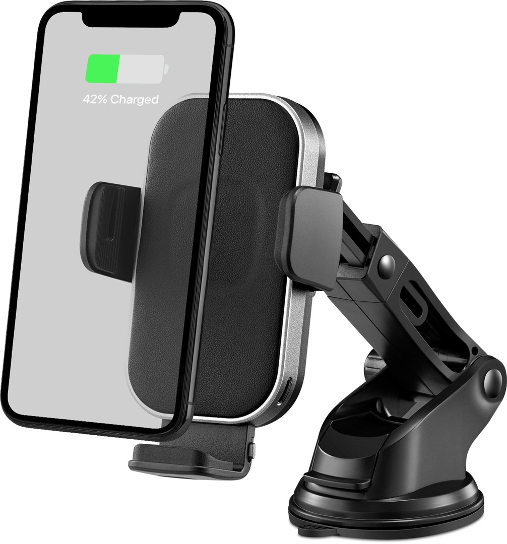 Andersson Wireless Car Charger 15W Auto Grip Bl...