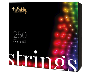 Twinkly Strings 250 Multicolor RGB LED Gen 2